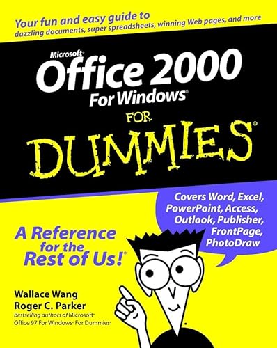 Imagen de archivo de Microsoft Office 2000 for Windows for Dummies a la venta por BookHolders