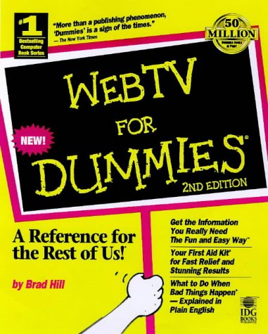 Imagen de archivo de WebTV For Dummies (For Dummies Series) a la venta por Wonder Book
