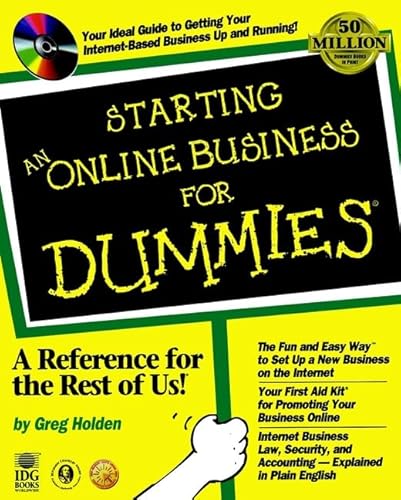 Stock image for Starting An Online Business For Dummies? for sale by Wonder Book