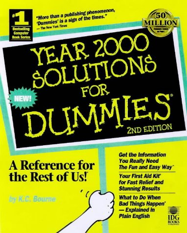 Imagen de archivo de Year 2000 Solutions for Dummies a la venta por SecondSale