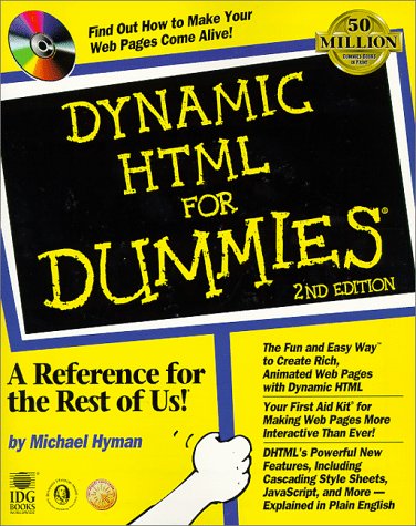 Beispielbild fr Dynamic HTML for Dummies zum Verkauf von Better World Books