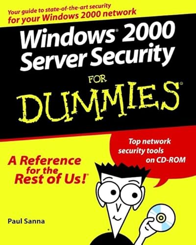 Windows 2000 Server Security For Dummies (9780764504709) by Sanna, Paul