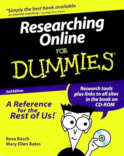 Stock image for Researching Online For Dummies for sale by Your Online Bookstore