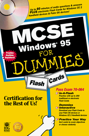 MCSE Windows 95 For Dummies Flash Cards (Certification for Dummies Series) (9780764505492) by Kantar, Eddie