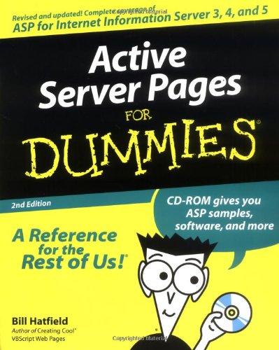 Imagen de archivo de Active Server Pages for Dummies a la venta por Better World Books: West