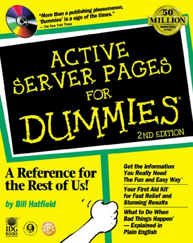 Stock image for Active Server Pages for Dummies for sale by Better World Books: West