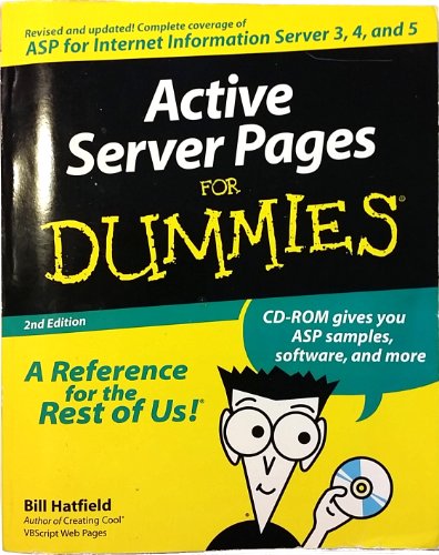 Stock image for Active Server Pages For Dummie for sale by SecondSale