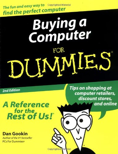 Beispielbild fr Buying a Computer For Dummies zum Verkauf von SecondSale