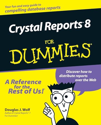 Beispielbild fr Crystal Reports 8 for Dummies zum Verkauf von Better World Books