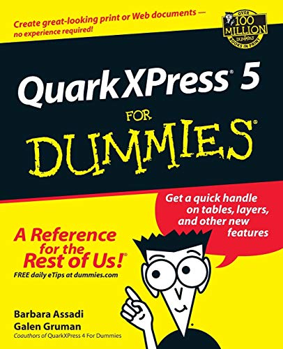 Stock image for Quarkxpress5 for Dummies for sale by Better World Books