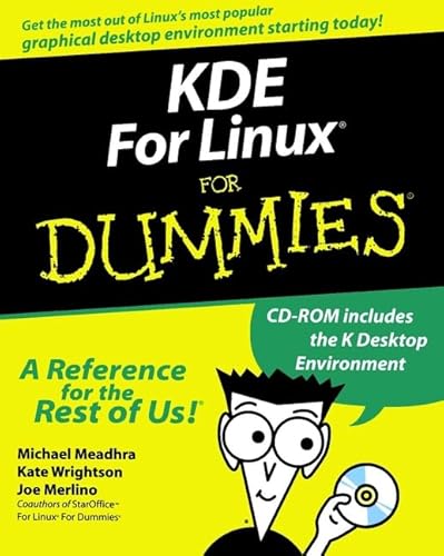 Stock image for KDE for Linux for Dummies? [With CDROM] for sale by ThriftBooks-Atlanta