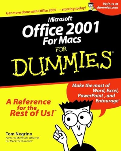Microsoft Office 2001 for Macs For Dummies (9780764507021) by Negrino, Tom