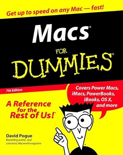 Beispielbild fr Macs for Dummies zum Verkauf von Better World Books
