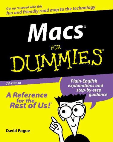 9780764507038: Macs For Dummies