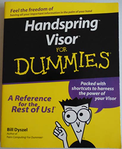 Beispielbild fr Handspring Visor For Dummies zum Verkauf von Wonder Book
