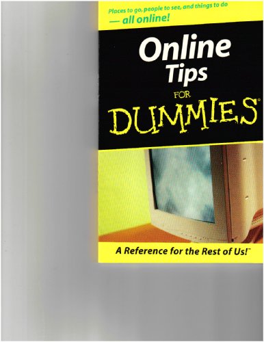 Online Tips for Dummies (9780764507274) by Castleman, Tamara