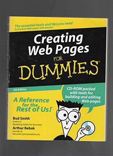 Imagen de archivo de Creating Web Pages For Dummies a la venta por Your Online Bookstore