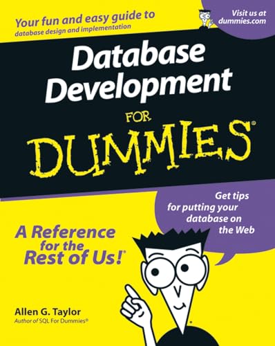 Imagen de archivo de Database Development For Dummies a la venta por HPB-Diamond