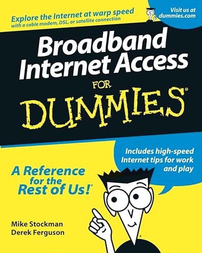 Stock image for Broadband Internet Access For Dummies for sale by Front Cover Books