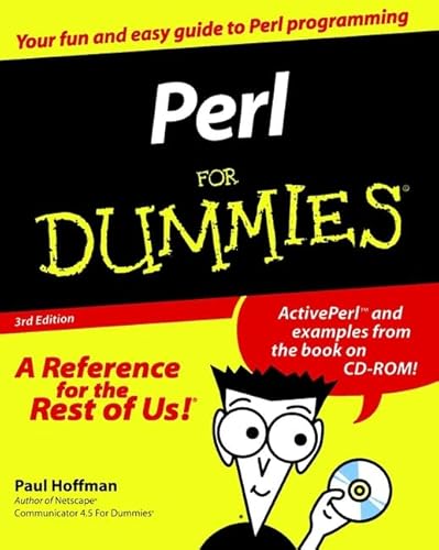 Beispielbild fr Perl for Dummies zum Verkauf von Better World Books