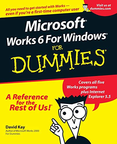 Imagen de archivo de Microsoft Works 6 for Windows for Dummies a la venta por WorldofBooks