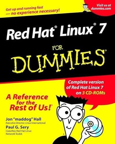 Beispielbild fr Red Hat Linux 7 for Dummies zum Verkauf von Better World Books