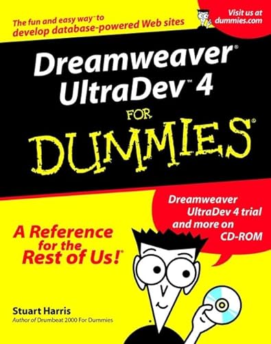 Stock image for Dreamweaver UltraDev 4 For Dummies for sale by Hippo Books