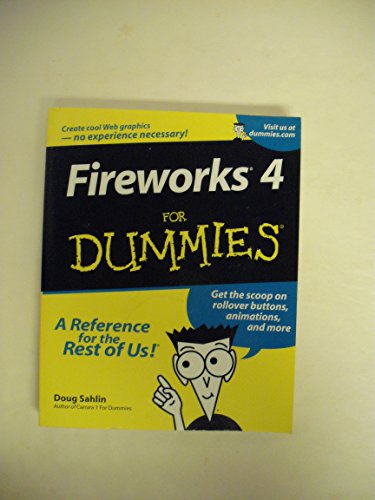 Imagen de archivo de Fireworks 4? For Dummies? a la venta por Your Online Bookstore