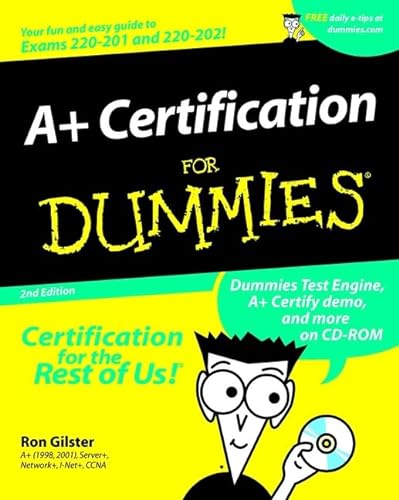 Stock image for A+ Certification for Dummies for sale by Better World Books