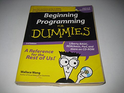 9780764508356: Beginning Programming For Dummies