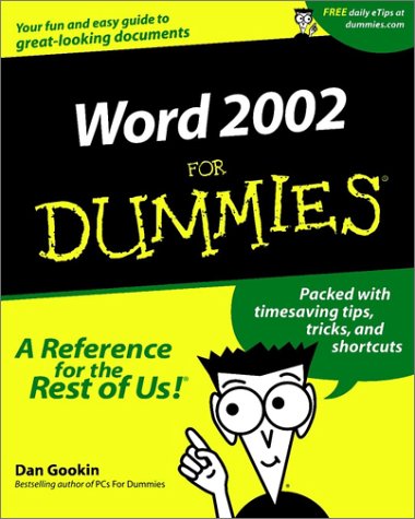 Beispielbild fr Word 2002 For Dummies zum Verkauf von SecondSale