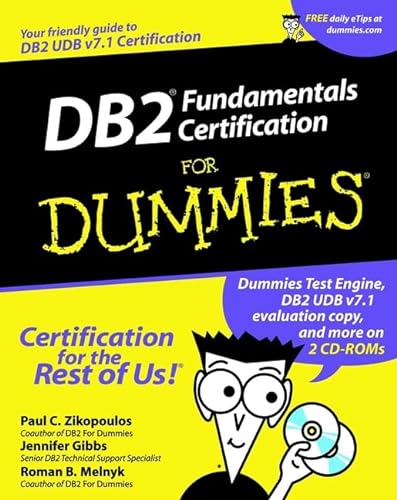 Beispielbild fr DB2 Fundamentals Certification For Dummies zum Verkauf von Half Price Books Inc.