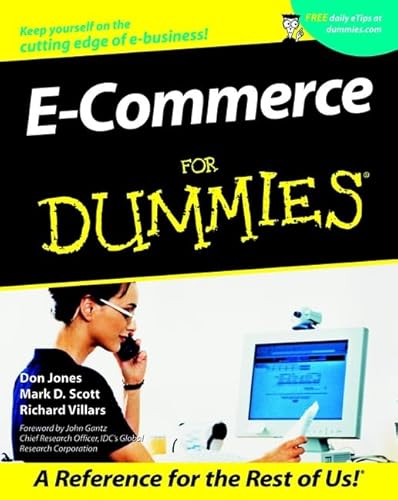 Imagen de archivo de E-Commerce For Dummies a la venta por HPB-Emerald