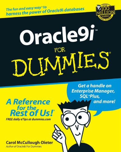 Imagen de archivo de Oracle9iTM for Dummies a la venta por Better World Books