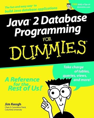 Beispielbild fr Java 2 Database Programming for Dummies zum Verkauf von Better World Books