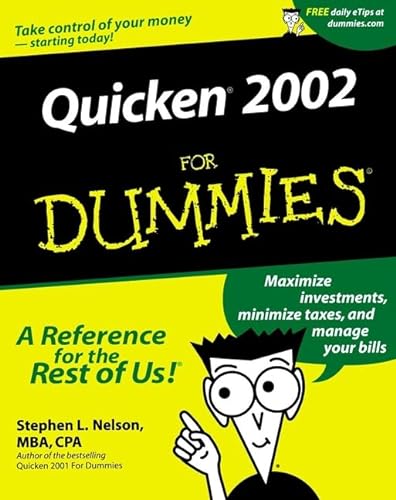 Beispielbild fr Quicken 2002 For Dummies (For Dummies Series) zum Verkauf von Wonder Book