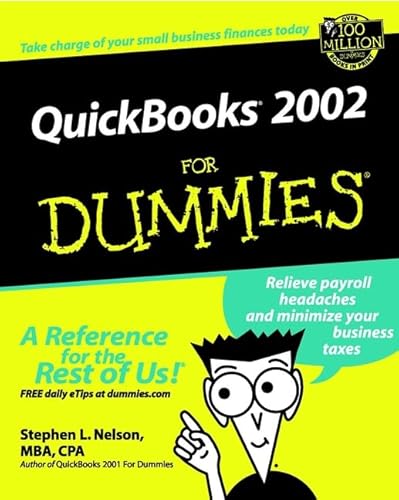 Beispielbild fr QuickBooks 2002 For Dummies zum Verkauf von Phatpocket Limited