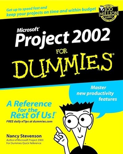Imagen de archivo de Microsoft Project 2002 For Dummies a la venta por Wonder Book