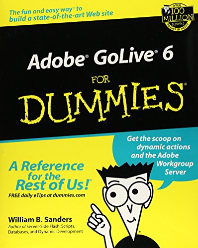 Stock image for Adobe Golive 6 For Dummies for sale by WorldofBooks