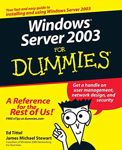 Stock image for Windows Server 2003 for Dummies for sale by Better World Books