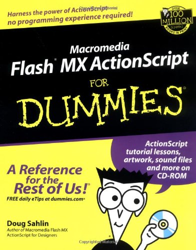 Imagen de archivo de Macromedia Flash MX ActionScript for Dummies a la venta por Better World Books: West