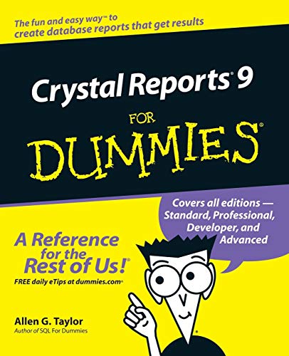 Stock image for Crystal Reports 9 For Dummies for sale by SecondSale