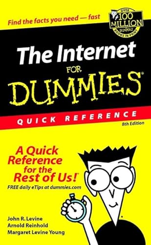 9780764516450: The Internet For Dummies: Quick Reference
