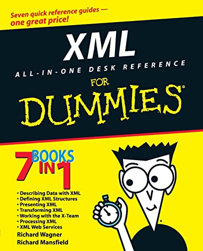 Imagen de archivo de XML All-in-One Desk Reference For Dummies a la venta por Once Upon A Time Books