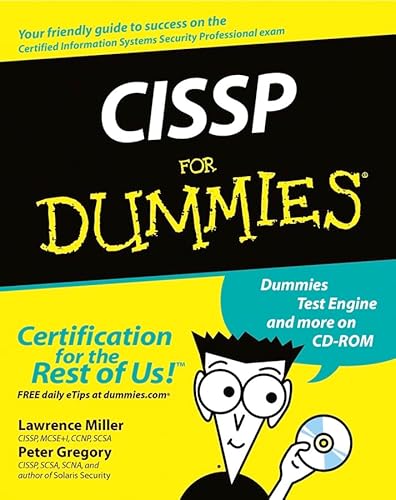 Stock image for CISSP For Dummies (For Dummies (Computer/Tech)) for sale by Wonder Book