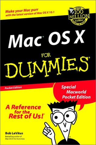 "MacWorld Magazine" Mac OS X for Dummies (9780764516825) by LeVitus, Bob