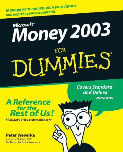 Beispielbild fr Microsoft Money 2003 for Dummies zum Verkauf von Wonder Book