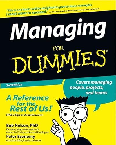 Beispielbild fr Managing For Dummies zum Verkauf von SecondSale