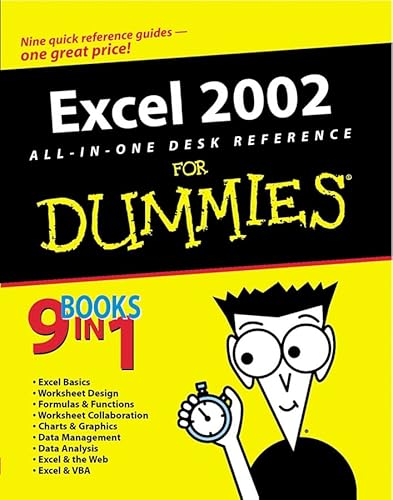 Beispielbild fr Excel 2002 All-in-One Desk Reference for Dummies zum Verkauf von Better World Books
