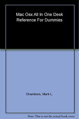Stock image for Mac OS "X" All-in-One Desk Reference For Dummies for sale by SecondSale
